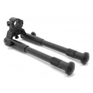 BIH Retractable Barrel Clamp-on Bipod, 6-9inch Adjustable Height